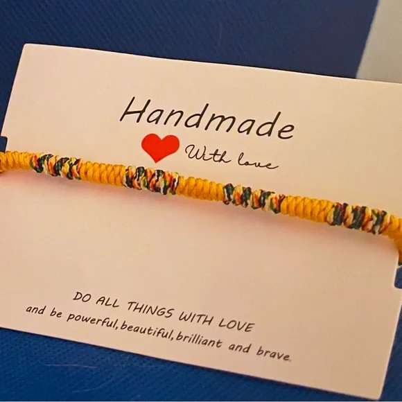 Lucky Buddhist Monk Bracelets- (2 bracelets in set 1 yellow and 1) unisex - Picture 13 of 15